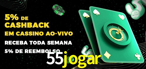 Promoções do cassino ao Vivo 55jogar